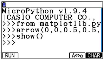 Programmation Python – Matplotlib | CASIO Éducation