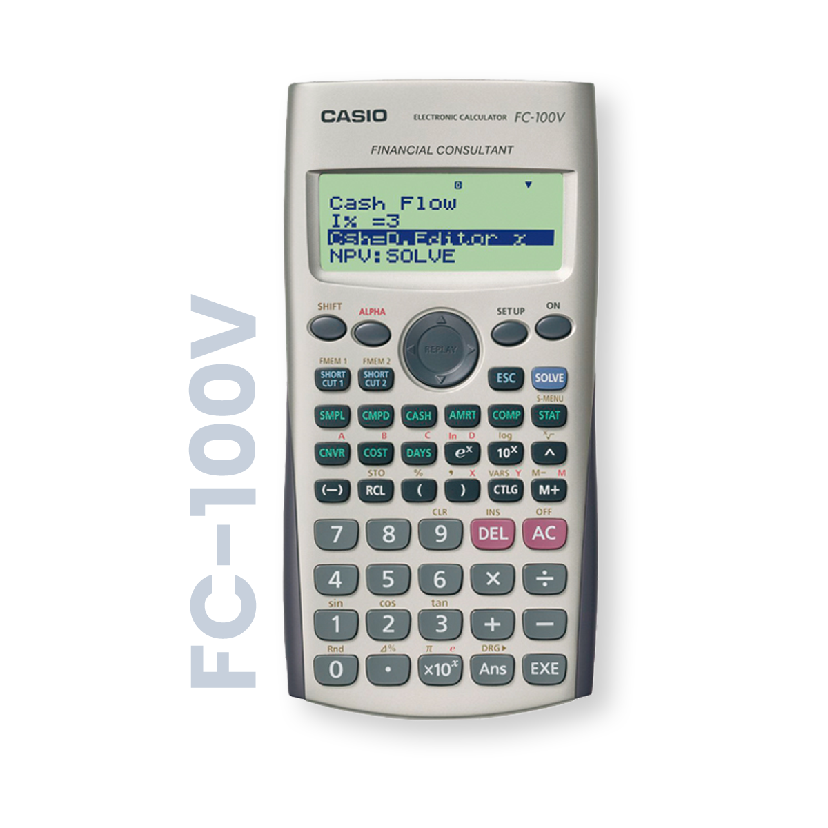 Calculatrice financière CASIO Financière FC 100V-2 Calcu…