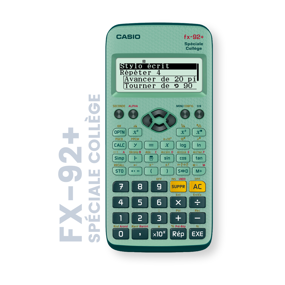Moyenne et écart type avec une calculatrice CASIO fx-300ES Plus 