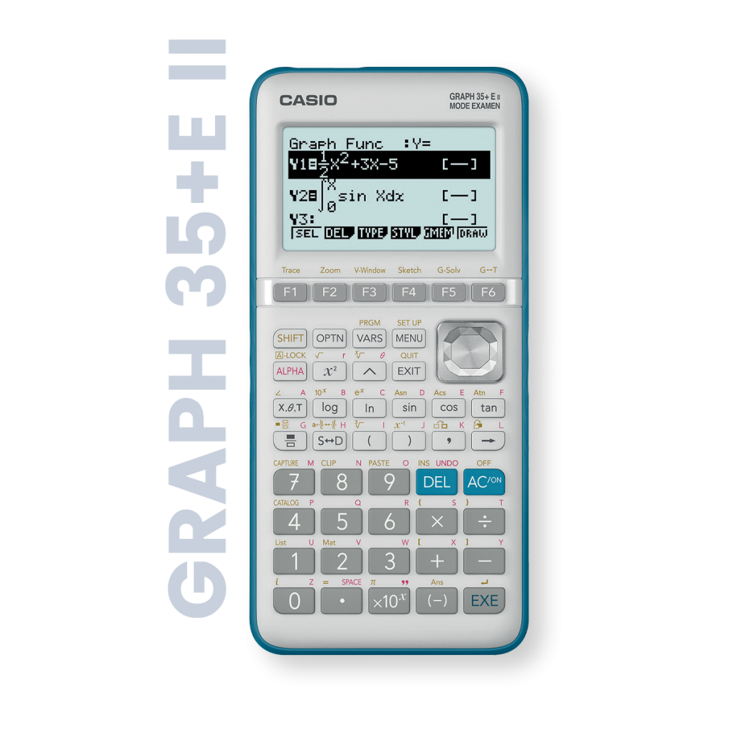 CALCULATRICE CASIO GRAPHIQUE GRAPH 35+E II PYTHON LYCÉE CALCUL