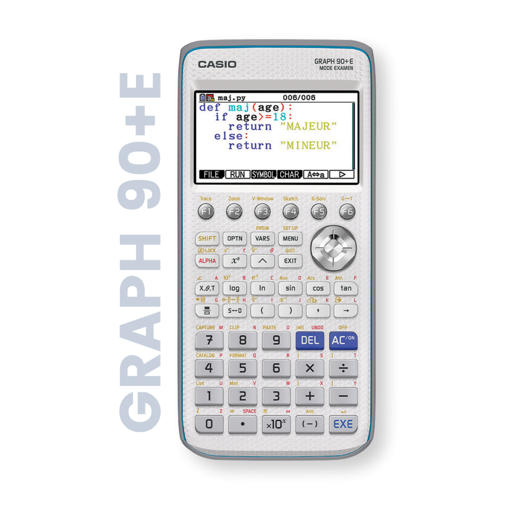 Programmation PYTHON et SCRATCH sur calculatrices, CASIO Éducation