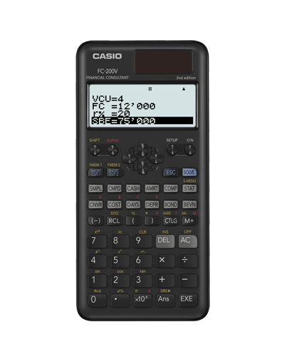 Calculatrice financière Casio