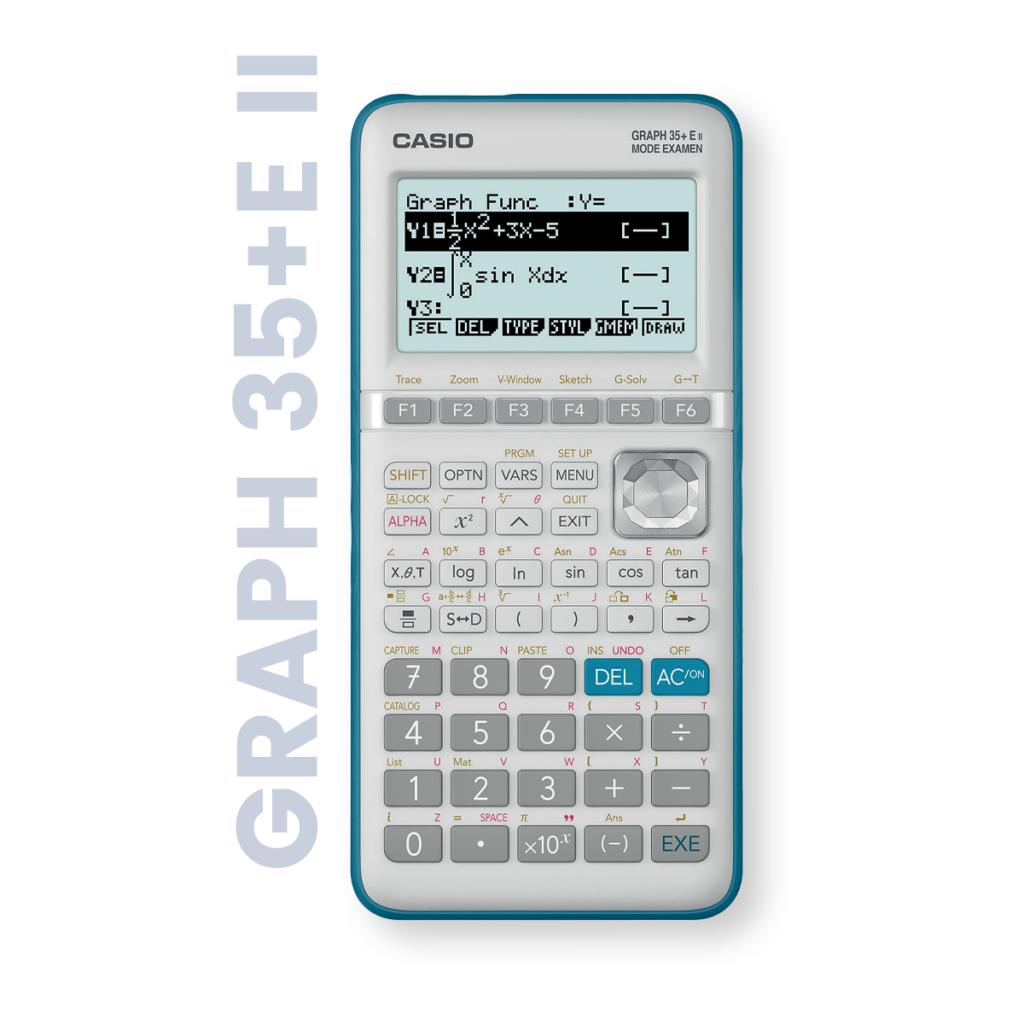 CALCULATRICE CASIO GRAPH Graphique 35E+II Mode Examen + Menu