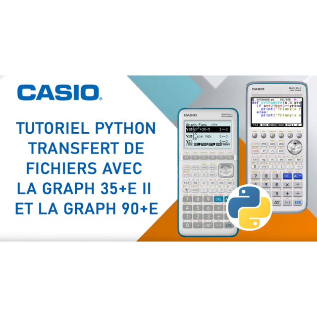 Casio Calculatrice Graphique Graph35+EII Python