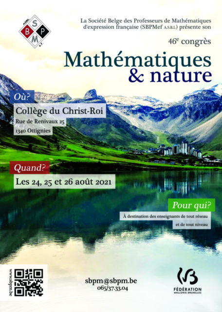 46e congrès de la Société Belge des Professeurs de Mathématique d’expression française