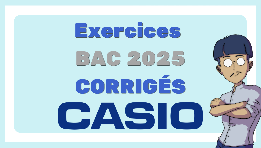Corrigés sujet bac maths