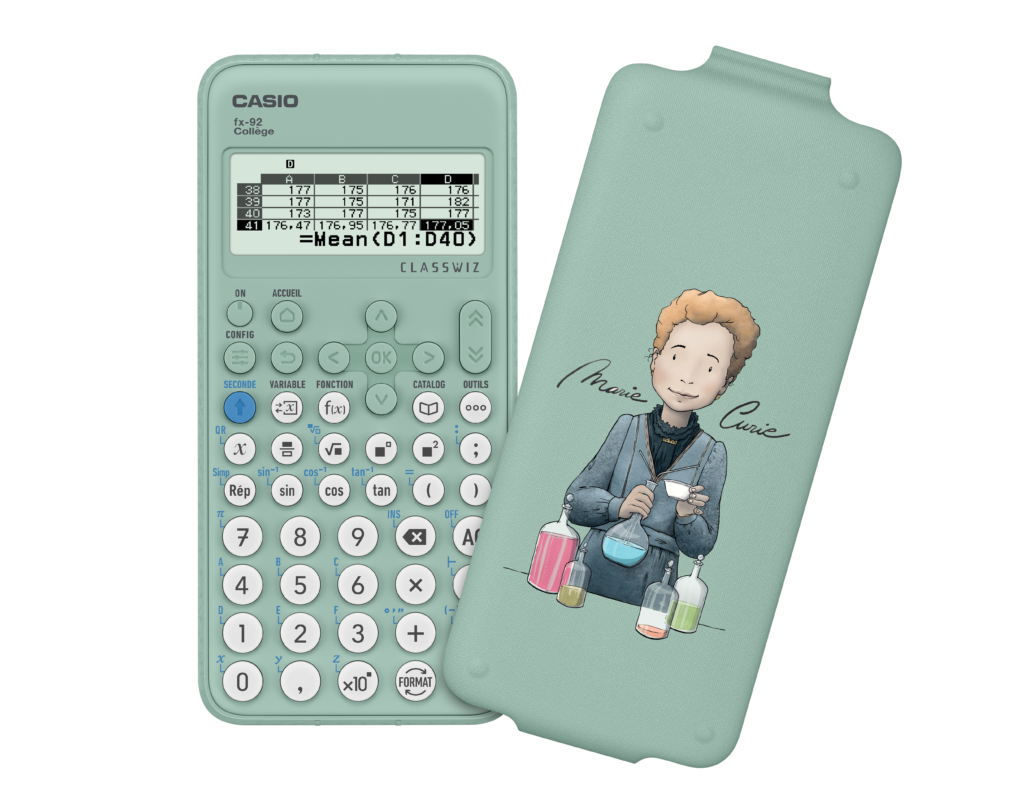 Casio : la calculatrice verte fx-92 Collège fait peau neuve