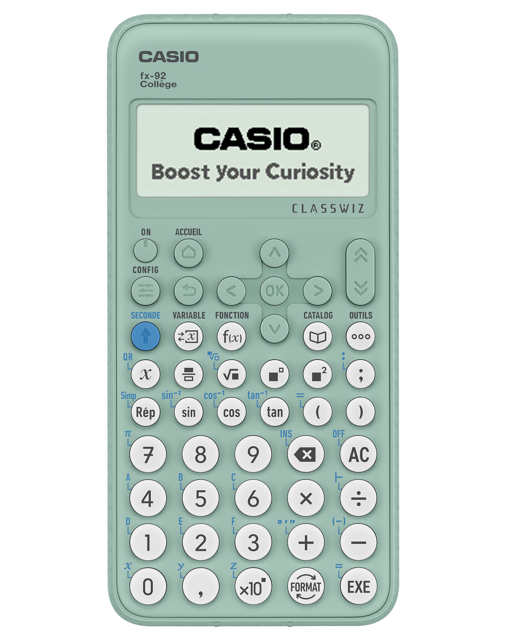 Calculatrice Casio FX-92 Collège - Neuve Sous Blister