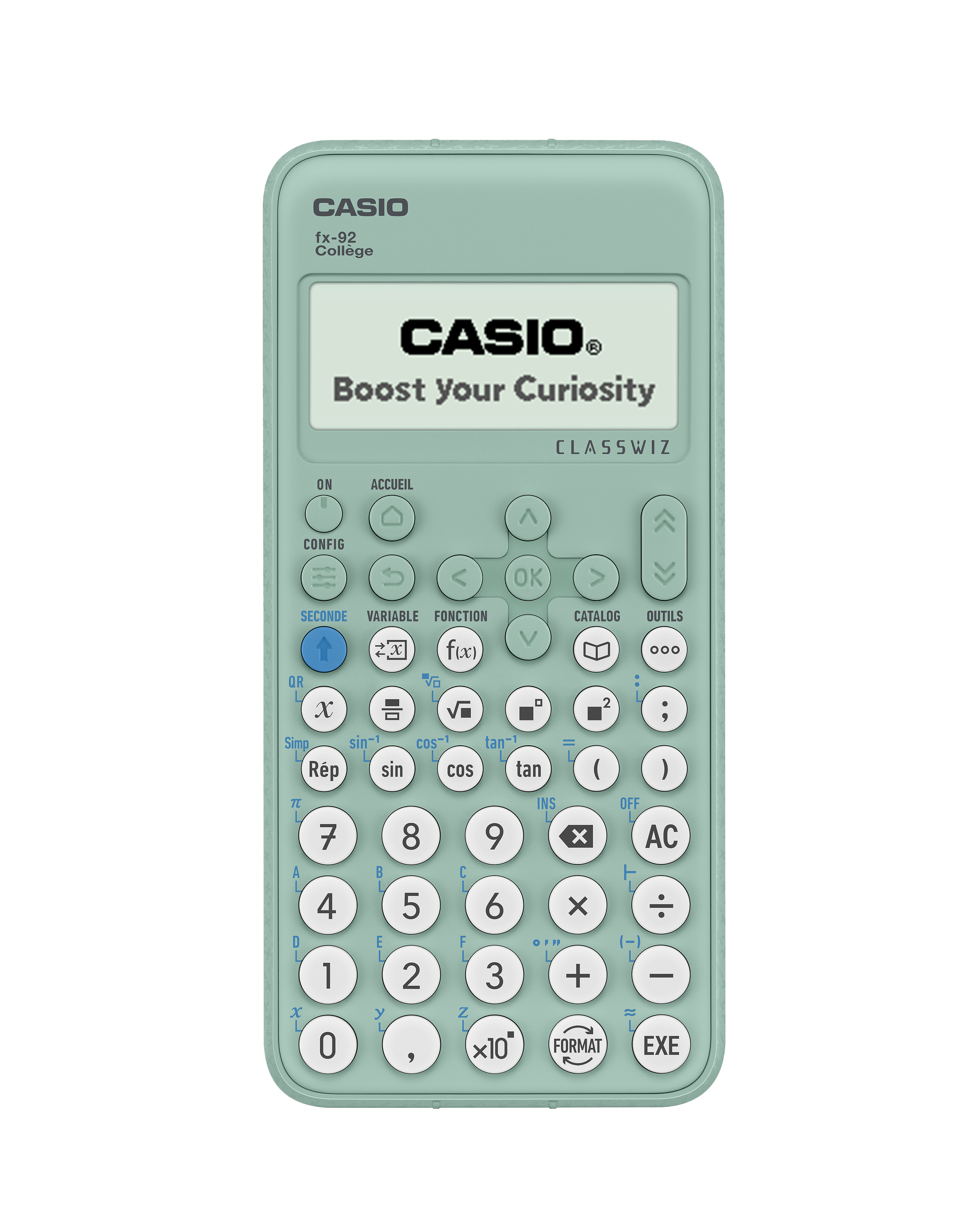 Casio FX-92 College Battery Calculator New Flapless Fast Shipping Tracking