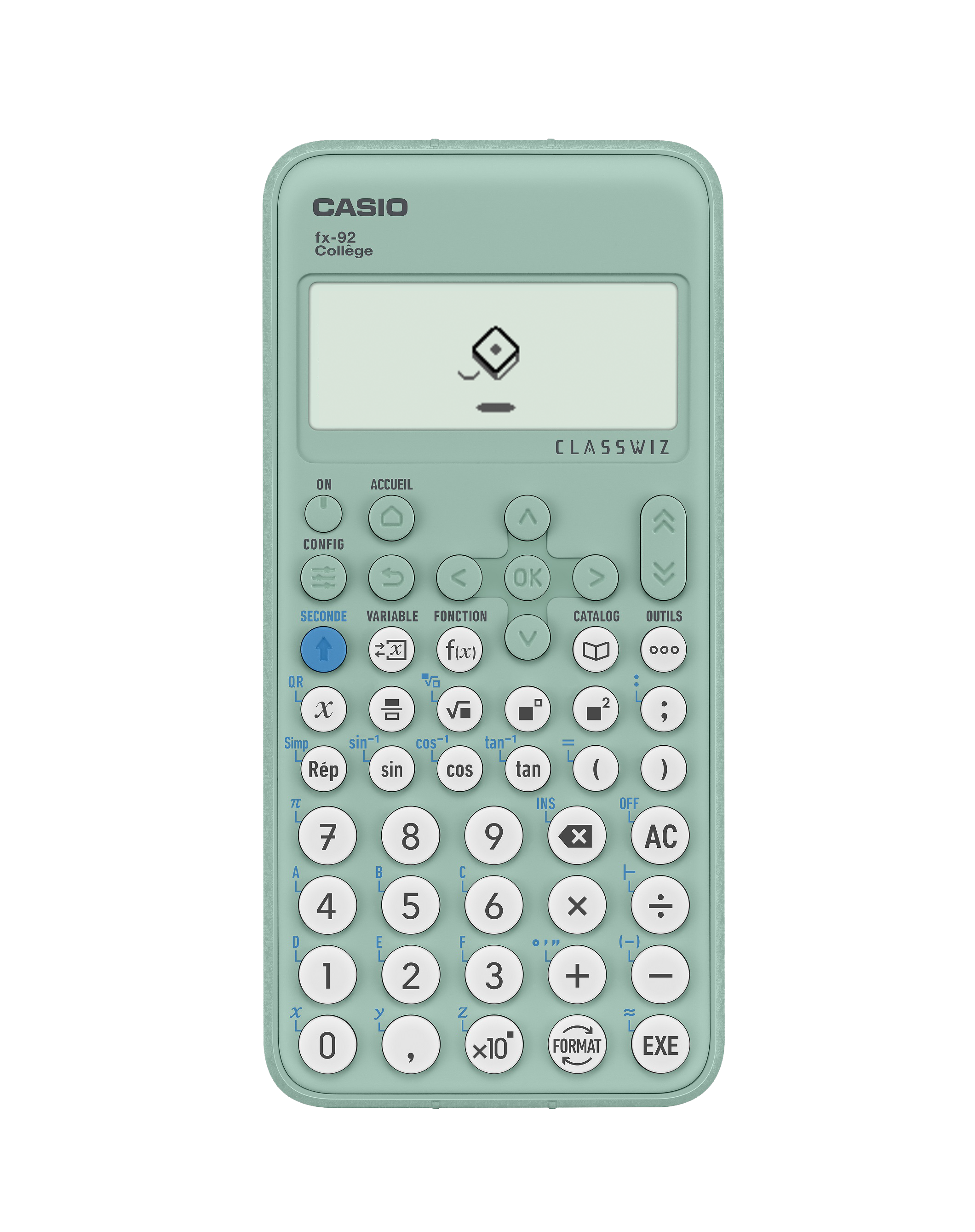 Casio - fx-92+ Spéciale Collège - - Scientific calculator - Casio fx92+ Spéciale  Collège -  - Casio pocket computer, calculator, game and  watch library. - RETRO CALCULATOR FX PB SF LC SL HP FA
