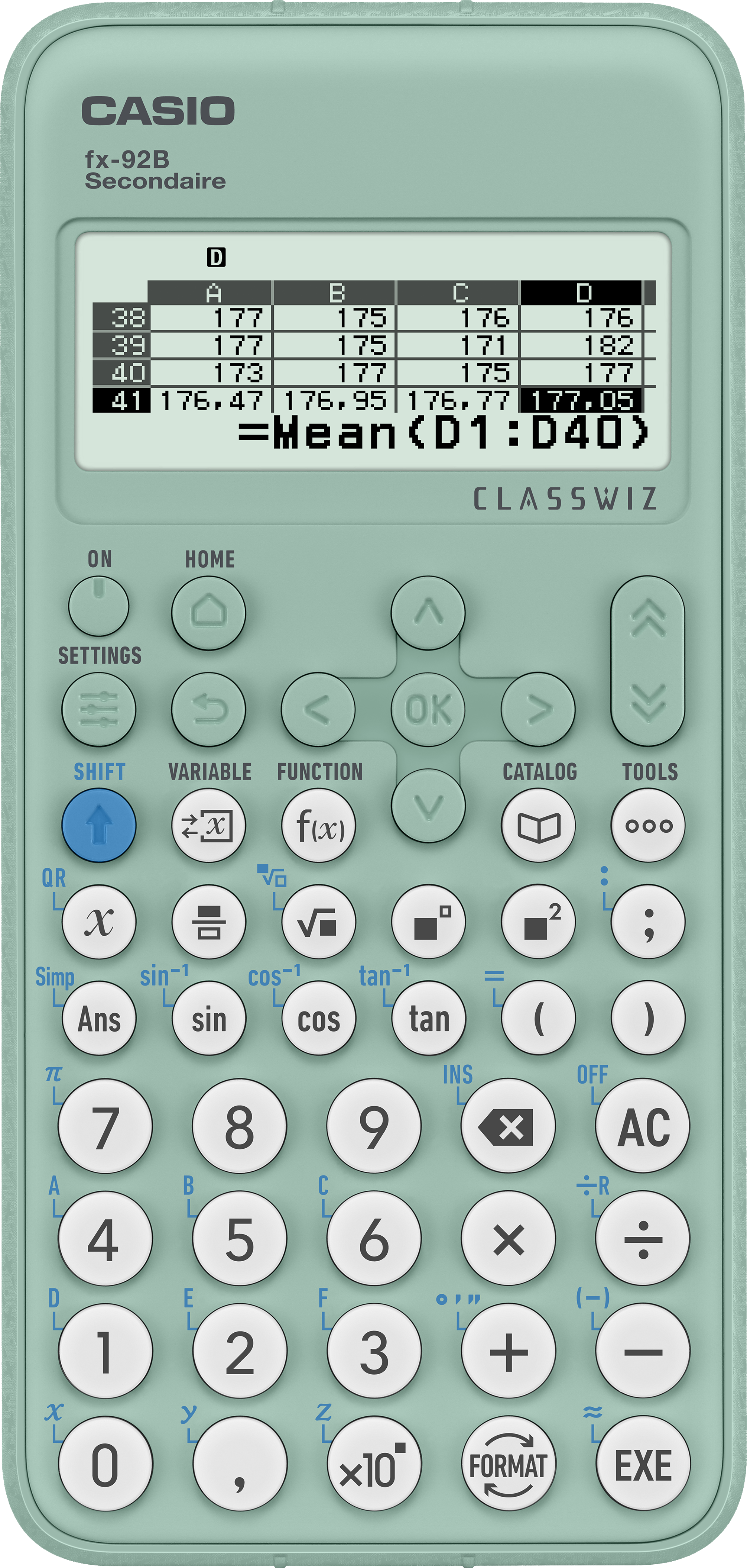 Casio FX-92 College 2D / Calculette Calculatrice Scientifique +