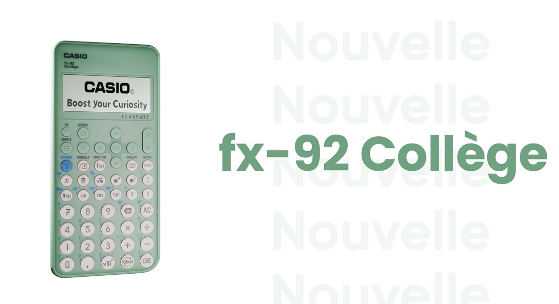 CASIO FX-92 COLLEGE 2D+ / Calculette Calculatrice Scientifique +