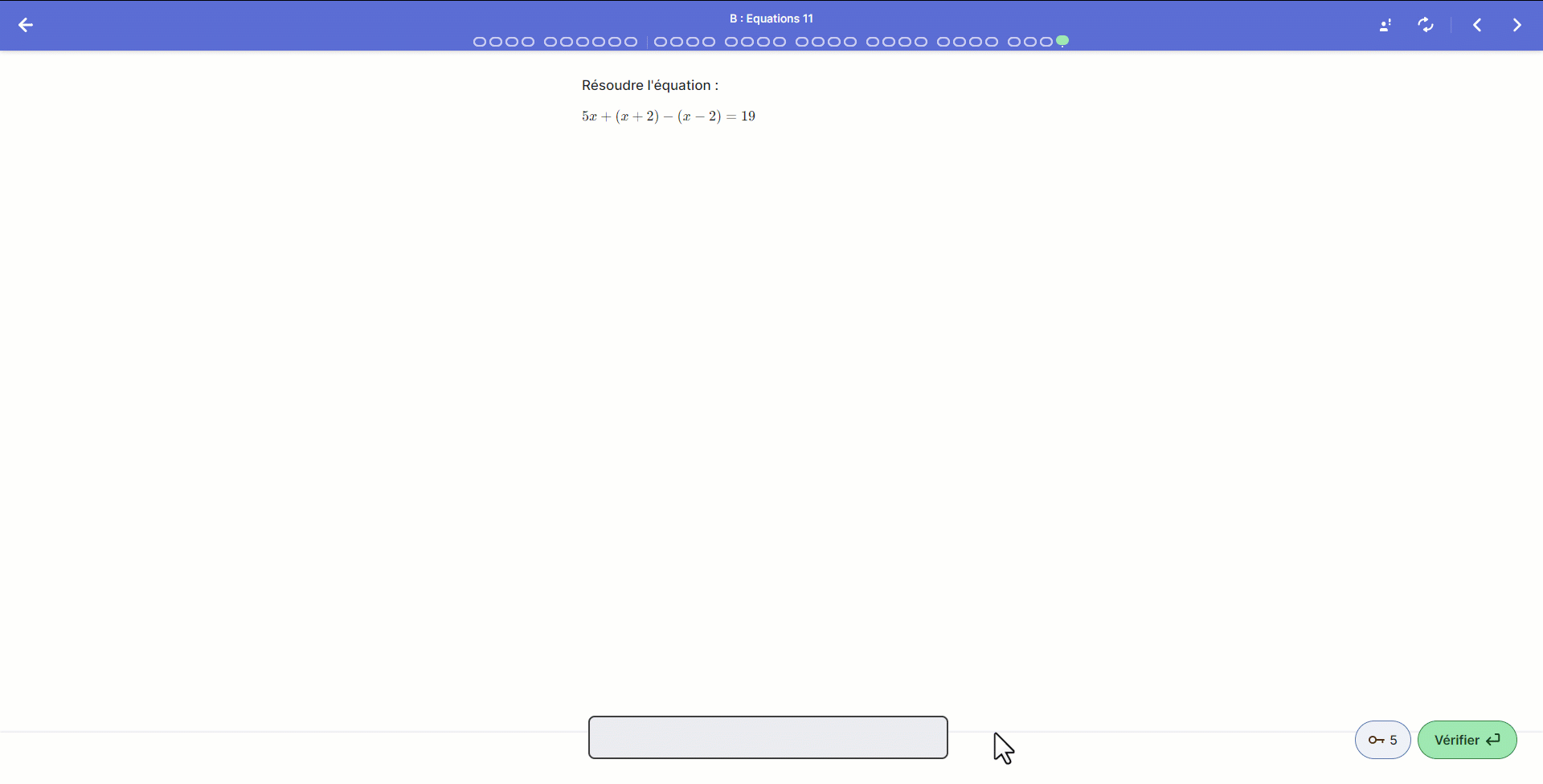 Travail en autonomie sur ClassPad Learning