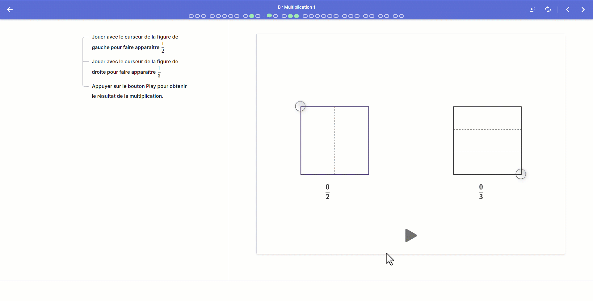 Exercices ludiques sur ClassPad learning