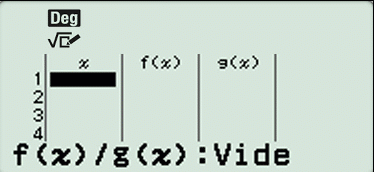 Changer le type de tableau de la Graph LIGHT