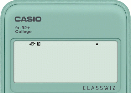 Utiliser la touche SECONDE sur la calculatrice CASIO fx-92+ Collège