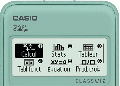 Utiliser le résultat précédent "Rép" avec la calculatrice CASIO GRAPH LIGHT+