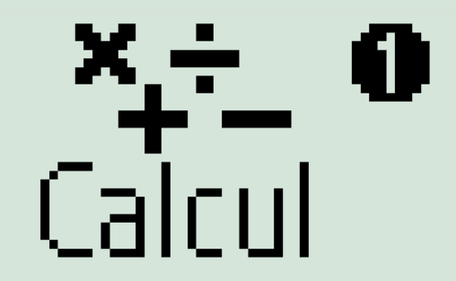 Picto Menu Calcul Fx 92+ Collège