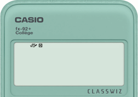 Calculer la valeur d'une expression littérale avec la calculatrice CASIO fx-92+ Collège
