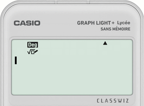 Convertir des heures décimales avec la calculatrice CASIO GRAPH LIGHT+