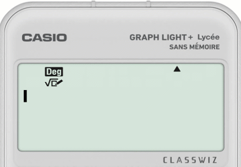 Écriture scientifique avec la calculatrice CASIO GRAPH LIGHT+