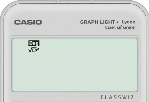Régler la durée avant extinction automatique de la calculatrice CASIO GRAPH LIGHT+
