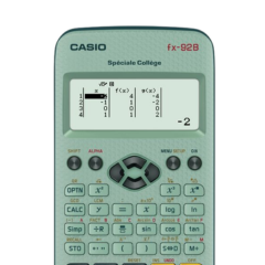 fx-92B Speciale College : Statistische reeksen