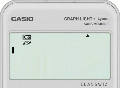 Calculer une intégrale avec la calculatrice CASIO GRAPH LIGHT+