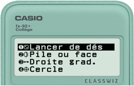 Découvrir les angles avec une horloge sur la calculatrice CASIO fx-92+ Collège