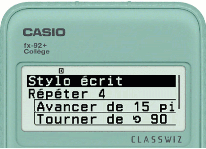 Tracer une rosace avec la calculatrice CASIO fx-92+ Collège