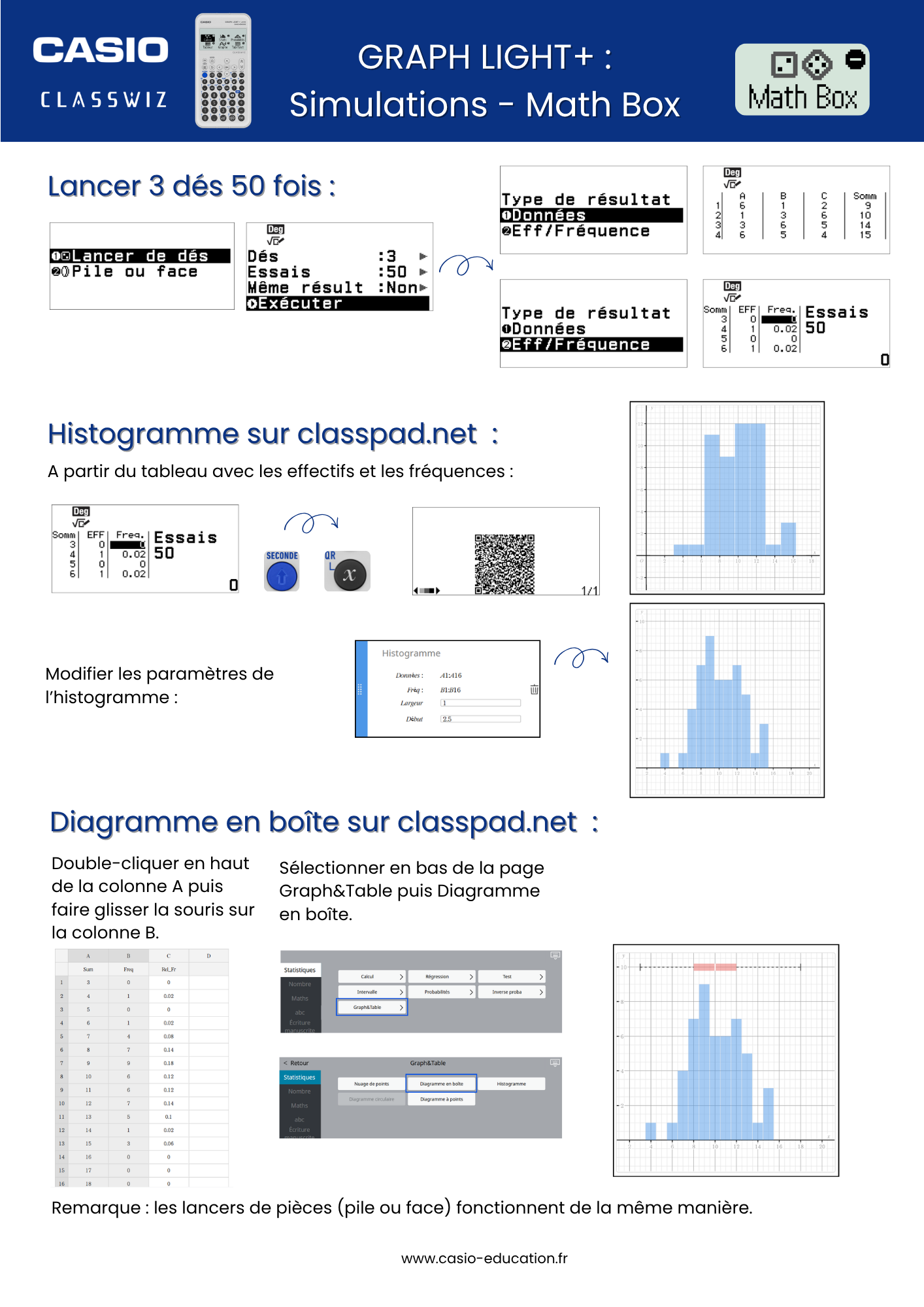 Fiche pratique simulations math Box Graph light+
