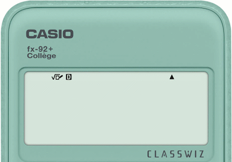 Vérifier si un nombre est solution d'une équation avec la calculatrice CASIO fx-92+ Collège.