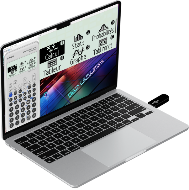 Emulateur USB de la calculatrice CASIO GRAPH LIGHT+